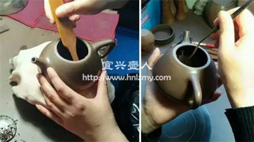 推墻刮底，壺內(nèi)的細(xì)節(jié)處理