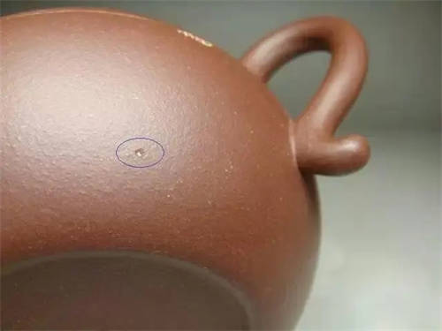 紫砂壺跳砂示意圖