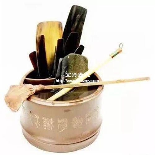 紫砂壺制作工具水罐頭、水筆帚