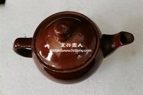 上釉紫砂壺表面光滑不透氣