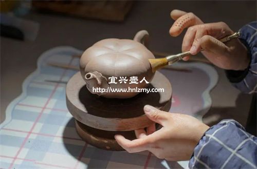 制作紫砂壺明針