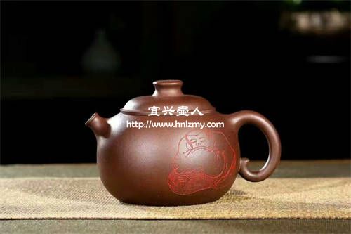 宗成博龍蛋紫砂壺 原礦紫泥