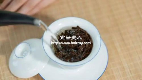 蓋碗泡普洱茶