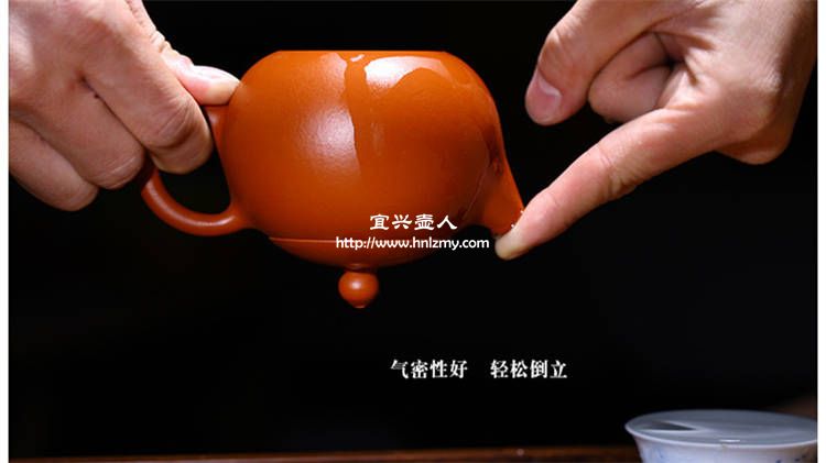 紫砂壺倒立不掉蓋和壺型有關