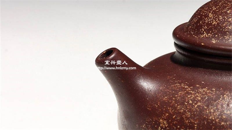 鋪砂紫砂壺的金色點點