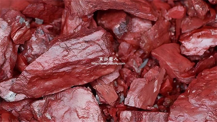 龍血砂泥料的顏色是血紅色
