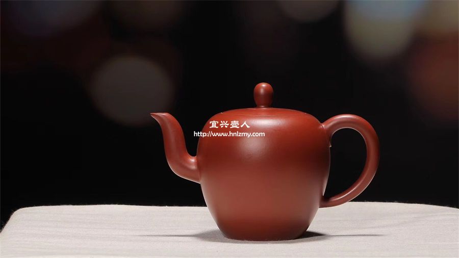 美人肩紫砂壺紅泥壺