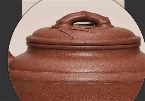 紫砂壺表面小黑點示意圖