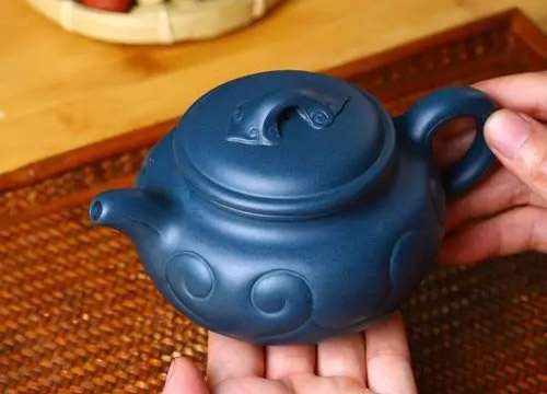 天青泥紫砂壺不是藍色的