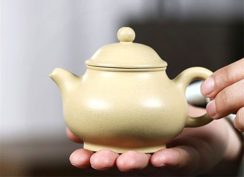 本山綠泥紫砂壺泡綠茶還是生普3