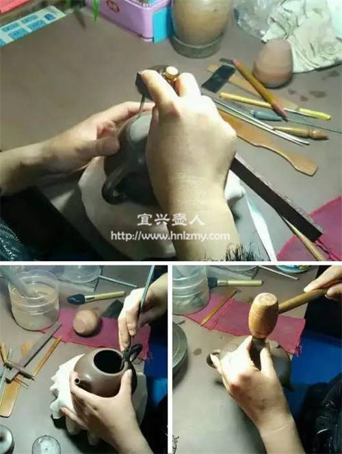 整口、敲壺底章